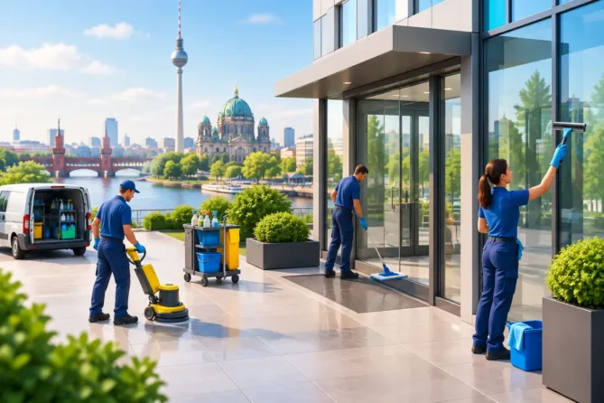 Gebäudereinigung Berlin für gepflegte Objekte
